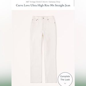 Curve Love Ultra High Rise 90s Straight Jean